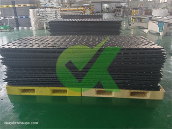 20mm thick plastic road mat for architecture-Ground 